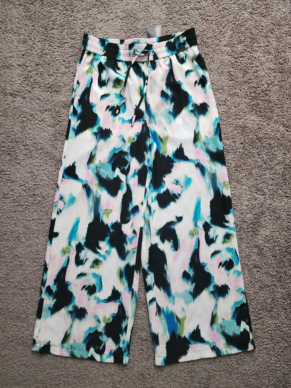 INC Floral Abstract Pants